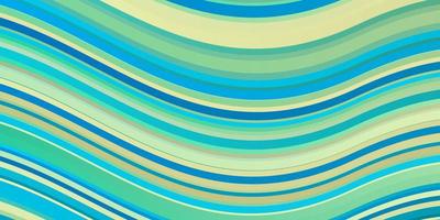 Light Blue, Green vector backdrop with circular arc.