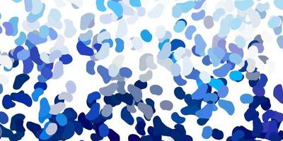 Light purple vector background with random forms.
