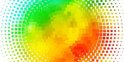 Light Blue, Green vector pattern in square style.