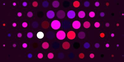 Light Pink, Blue vector layout with circle shapes.