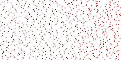 Dark Red vector background with small and big stars.