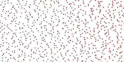 Dark Red vector background with small and big stars.