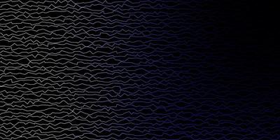 Dark Purple vector pattern with lines.