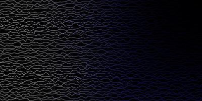 Dark Purple vector pattern with lines.