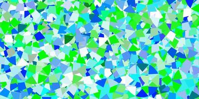 Light blue vector pattern with polygonal style.