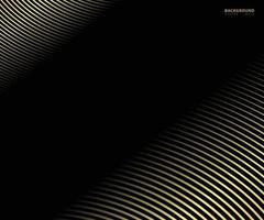 Striped gold line texture. Abstract warped Diagonal Striped Background vector