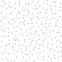 Polka dots brush painting pattern on background - hand drawn vector