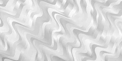 Light Gray vector pattern with curves.