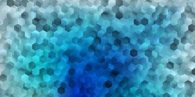 Light blue vector backdrop with a batch of hexagons.