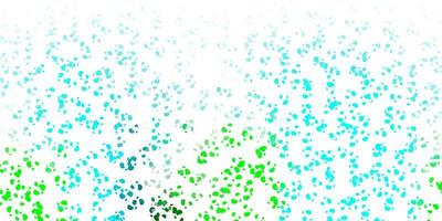 Light blue, green vector pattern with abstract shapes.