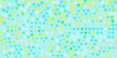 Light Blue, Yellow vector backdrop with virus symbols.