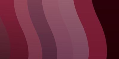 Dark Purple, Pink vector template with curves.