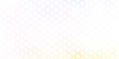 Light Multicolor vector texture in rectangular style.