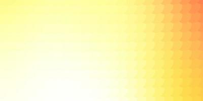 Light Red, Yellow vector background with bubbles.