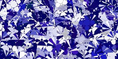 Light Gray vector background with triangles.