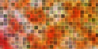 Light Orange vector pattern in square style.