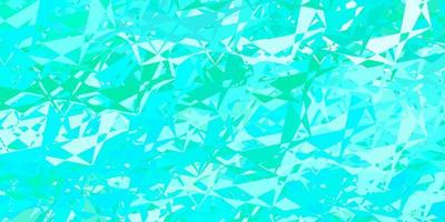 Light blue vector layout with triangle forms.