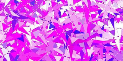 Light Purple, Pink vector layout with triangle forms.