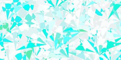 Light Blue, Green vector texture with random triangles.