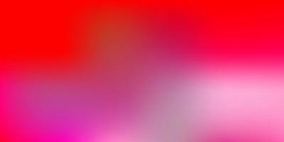 Light Red vector abstract blur background.