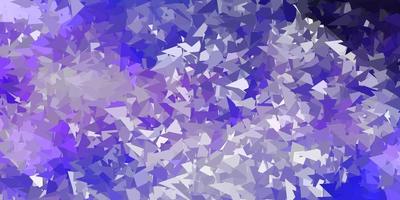 Light purple vector abstract triangle template.