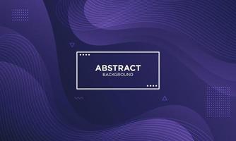 Abstract Purple Fluid Wave Background vector