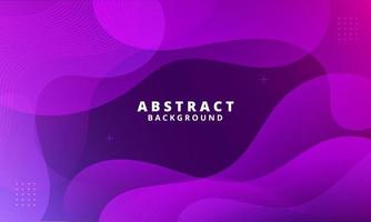 Abstract Purple Fluid Wave Background vector