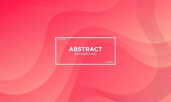 Abstract Pink Fluid Wave Background vector