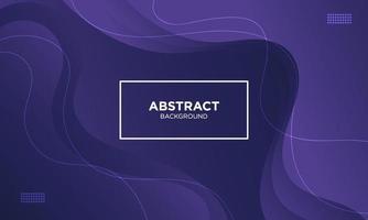 Abstract Purple Fluid Wave Background vector