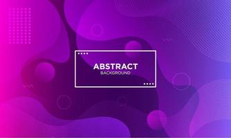 Abstract Purple Fluid Wave Background vector