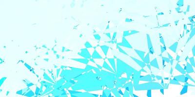 Light BLUE vector texture with random triangles.