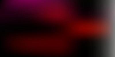 Dark pink, yellow vector gradient blur drawing.