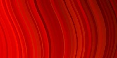 Dark Red vector template with curves.