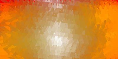 Light orange vector geometric polygonal design.