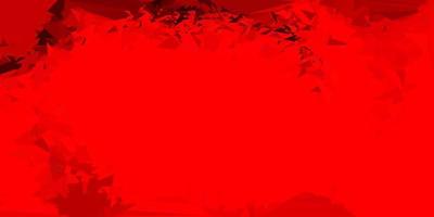 Light red vector poly triangle template.