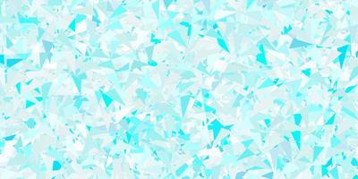 Light blue vector pattern with polygonal shapes.