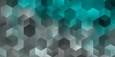 Light BLUE vector texture with colorful hexagons.