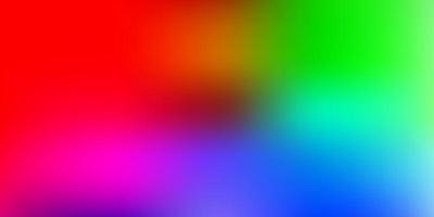 Light multicolor vector blur background.