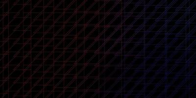 Dark Blue, Red vector texture with lines.