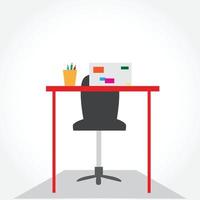 modern business office and workspace. vector