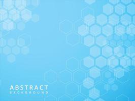 Geometric Abstract Hexagonal Background Design