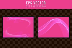 Pink background abstract set editable eps vector purple effect cover