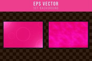 Pink background abstract set editable eps vector purple effect cover