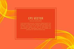 Background abstract green and orange combination eps vector