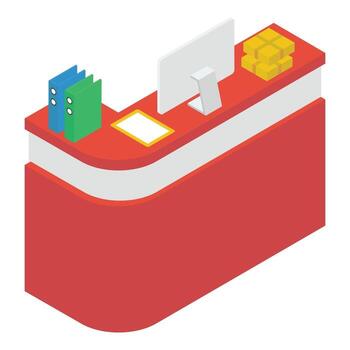 Trending Reception Concepts vector