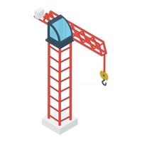 Tower Crane Concepts vector