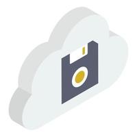 Cloud Storage Concepts vector