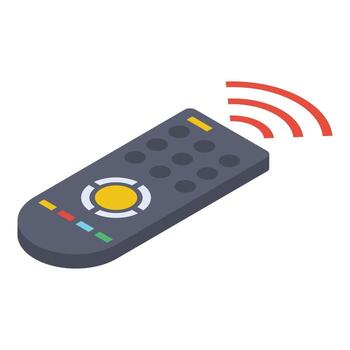 control remoto inalámbrico vector