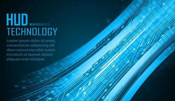 cyber circuit future technology concept background vector