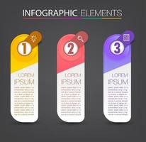 modern text box template, banner Infographics vector